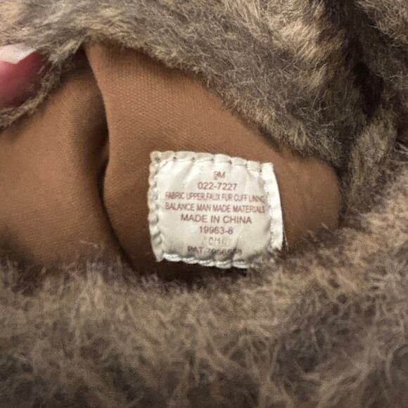 Decree DC Boulder Brown Lace Up Faux Fur Lined Knee-High Wedge Snow Boots Size 9 - Picture 10 of 12